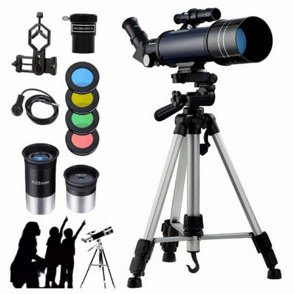 Refurbished LAKWAR WR-852-3 Telescope for Adults and Kids, 70mm Aperture Refractor Astronomical Telescopes