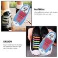 thumbnail image 3 of Sonducket Cordones elásticos para zapatos, 16 Uds., herramienta gratuita para atar, accesorios para zapatos, accesorio para calzado, sin Calzado Rosa, 3 of 6
