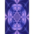thumbnail image 1 of Ahgly Company Machine Washable Indoor Rectangle Transitional Cobalt Blue Area Rugs, 2' x 5', 1 of 7