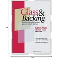 thumbnail image 2 of MCS Picture Frame Glass & Backing for 12x16 Frames, 2 of 3
