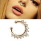 thumbnail image 2 of unbranded Anillo Dorado Con Zirconia Para Piercings Falsos Y Joyería Corporal, 2 of 8