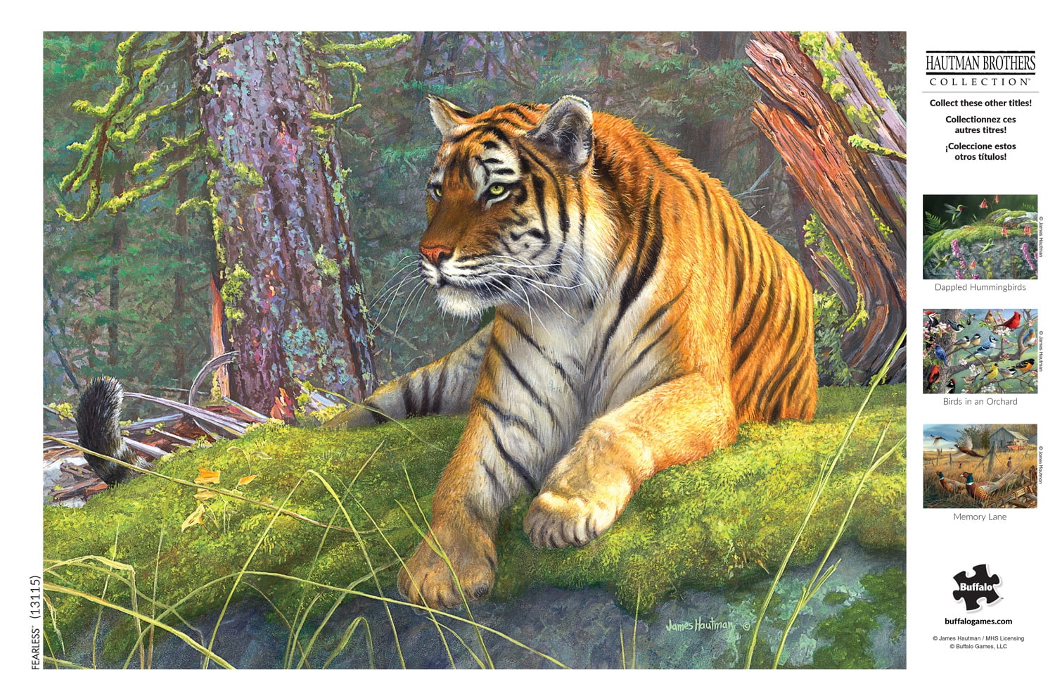 Buffalo Games 1000-Piece Jim Hautman Fearless Jigsaw Puzzle