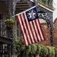 thumbnail image 4 of Vintage 250th Anniversary Flag 3x5 Feet, Polyester Commemorative Flag for Patriotic Displays, Fade-Resistant with Brass Grommets, Suitable for Yards, Porches, and Outdoor Decorations, 4 of 6