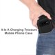 thumbnail image 3 of E27 For Samsung Galaxy S10 4G 6000mAh Rechargeable Extended Battery Back Case Folding Kickstand Desi, 3 of 5