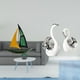 thumbnail image 2 of Escultura De Cisne De Velero De Hierro, Adorno De Mesa, Colección De Decoración Feng Shui, Figura Decorativa Para Centro De Mesa, Escritorio, Estantería, Sala De Estar, Manualidades,, 2 of 8