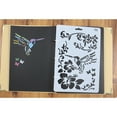 thumbnail image 4 of tredstone Drawing Template Plastic Ruler Stencil DIY Painting Board Hollow Album Decor, No.10, 4 of 7