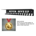 thumbnail image 4 of Medal Holder Trophy Rack, Wall Mount Display with Multiple Hooks for Medals and Ribbons, Sturdy Iron Medal Hanger, 4 of 7