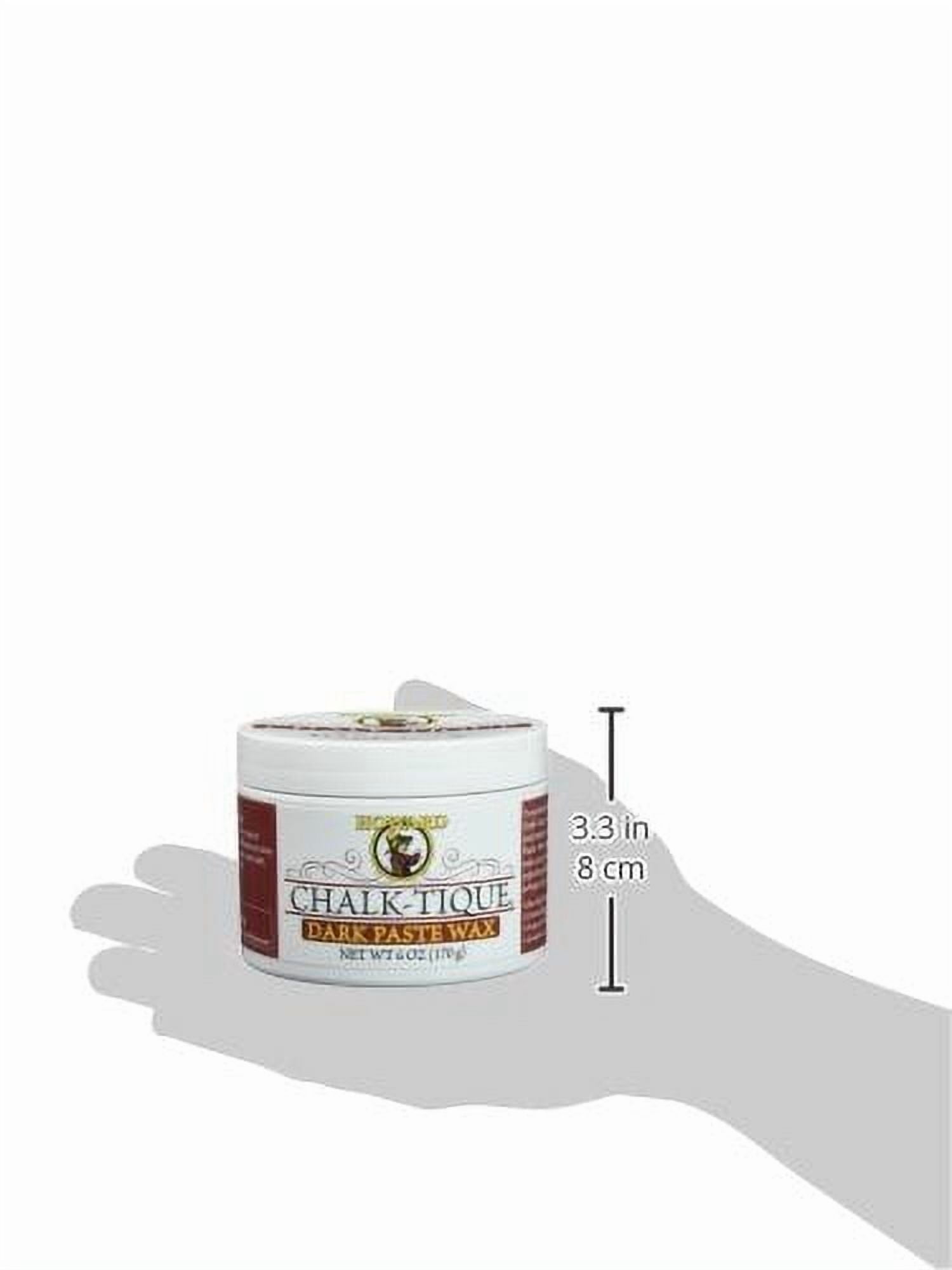 Howard Products Chalk-Tique Dark Paste Wax – Dark Wax Polish – Distress and Enhance your Home Décor Chalk Paint Project - 6 oz