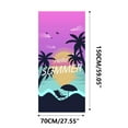 thumbnail image 2 of Serviette de Bain Absorbante et Séchante pour la Natation et la Plage - Fibre Fine Active Imprimée, 2 of 2