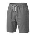 thumbnail image 5 of Diufon Athletic Shorts for Men Casual Cotton Drawstring Waist Sport Gym Shorts Summer Shorts with Pockets, 5 of 6
