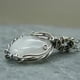 thumbnail image 4 of Collar personalizado para mujer con piedra lunar, collar con colgante conmemorativo, joya, regalo, 4 of 5