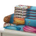 thumbnail image 5 of 3D Ice Cream Printed Comforter Cover Set Children Adult Unique Design Bedding Set Bedroom Decor,Queen (90"x90"), 5 of 5