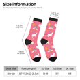 thumbnail image 4 of Goofa Yoga Unicorn Printed Men's Crew Socks, Soft Durable Breathable Moisture-Wicking with Odor Control Cotton socks, 4 of 9
