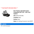 thumbnail image 2 of Rear Parking Light Bulb Socket - Compatible with 1995 - 2001 Ford Explorer 1996 1997 1998 1999 2000, 2 of 2