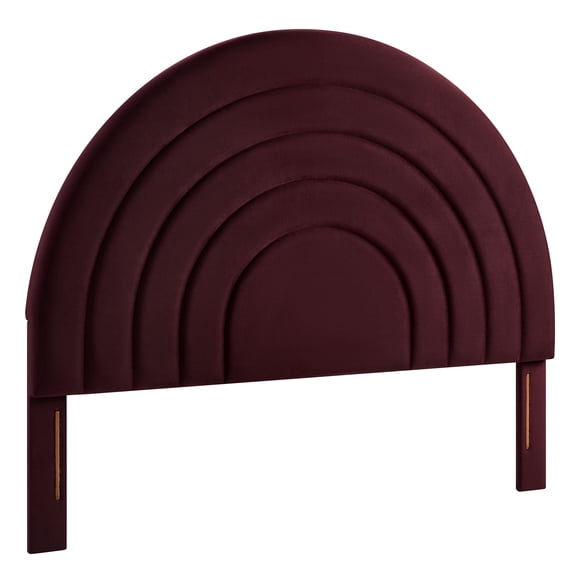 Headboard, Queen, Red, Velvet, Hotel Bedroom, Modern Contemporary, HB38130