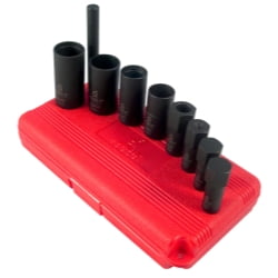 Hubcap Removal Tool - WHEEL AND HUBCAP LOCK REMOVAL KIT 9 PC.