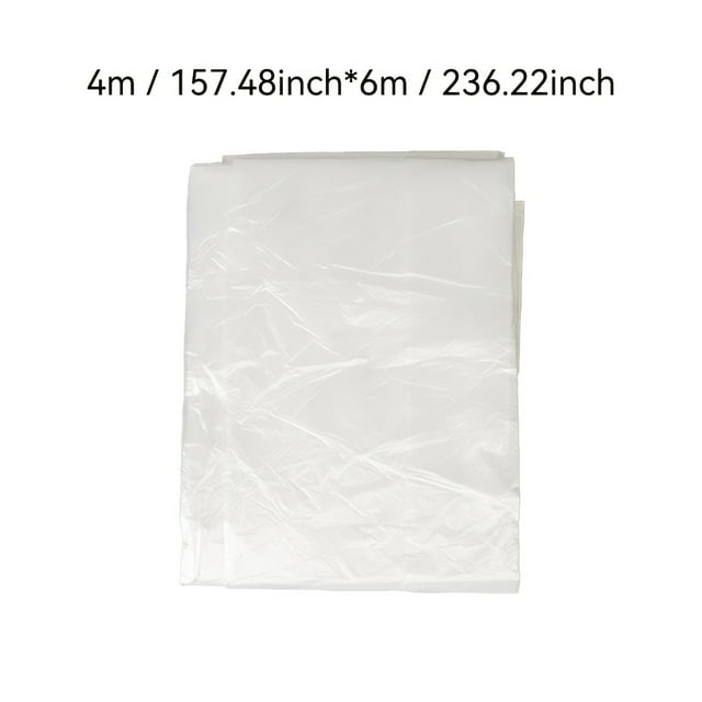 Chok 1pc Heavy-Duty Plastic Dust Proof Film - Large Multipurpose Protective Cover for Furniture Cars and Outdoor Camping Waterproof and Dustproof Versatile Use