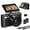 Black, variant on Saneen Digital Camera 5K 75MP WiFi Vlogging Cameras for You Tube 3''180° Flip Screen 18X Zoom with 32GB Card for Beginners Black
