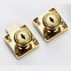 thumbnail image 4 of Reemplazos de cerraduras para buzones: cerraduras con llave para buzones, cerraduras para gabinetes y cajones. Oro 22mm, 4 of 9