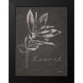 thumbnail image 2 of Grove, Beth 15x18 Black Modern Framed Museum Art Print Titled - Black and White Chalkboard Christmas I, 2 of 5