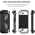 thumbnail image 2 of Compatible with ROG Ally Game Console Silicone Case Protector, Shockproof Anti-Scratch Drop-Proof Non-Slip Full Protective Case for ASUS ROG Ally Gaming Handheld 2023 Cover Case (Black), 2 of 7