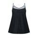 thumbnail image 5 of Camisolas con cuello en V sin mangas sexy estampadas para mujer Blusa corta Pompotops  lopia987843, 5 of 8