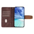 thumbnail image 3 of Leather For Apple iPhone 17e / iPhone 16e RFID Blocking Dual Tone Flip Wallet Case, With Card Holder Buckle Magnetic Closure Shockproof Kickstand Protective Phone Cases Cove,Brown, 3 of 7