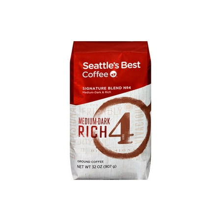 Seattle's Best Level 4 Ground Coffee (32 oz.)- Pack of