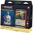 thumbnail image 1 of MtG Universes Beyond: Fallout Science! Commander Deck (100-Card Deck, 2-Card Collector Booster Sample Pack + Accessories), 1 of 1