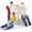 Blue, variant on Hurtle Indoor Kids Playground Set with Slide, Basketball Hoop, Play Telescope & Ladder for Toddlers and Young Children, Gray