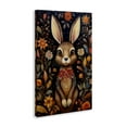 thumbnail image 4 of Stupell Industries Woodland Pattern Rabbit Animals & Insects Painting Gallery Wrapped Canvas Art Print Wall Art, 20 x 30, 4 of 8