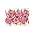 thumbnail image 2 of Fiudx Liquidación de ahorros de verano Piruleta de hilo de Navidad, decoración pintada, decoración para fiesta de Navidad, adornos para dulces para árbol de Navidad, 2 of 6