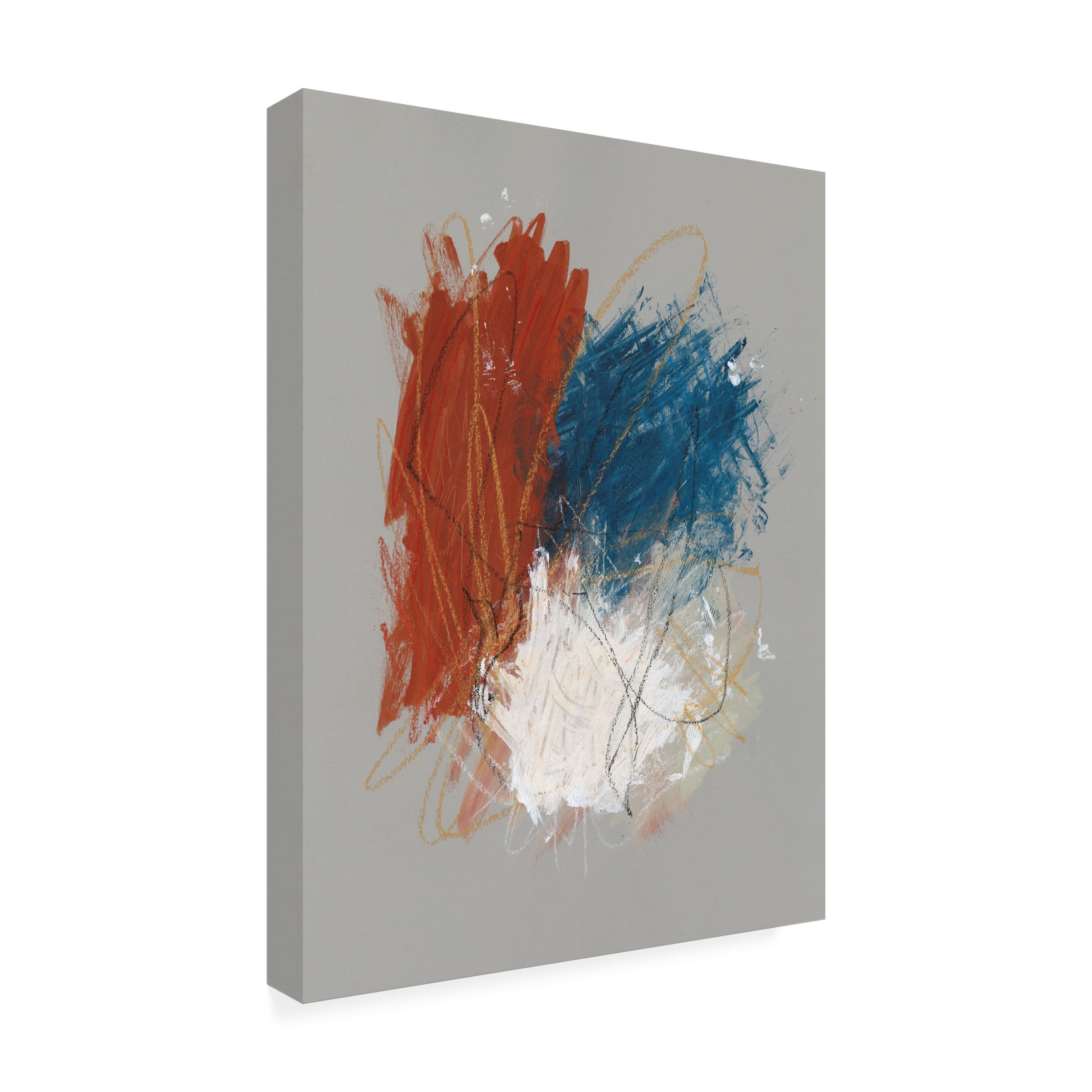 Renée W. Stramel 'Primary Color Study II' Canvas Art