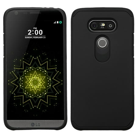 LG G5 Case, Dual Layer Protective Hybrid Armor Defender Case With [Premium Screen Protector] (Best Lg G5 Cases)