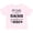 AD-Pink, variant on My Dad is a Teacher and a Hero Boys or Girls Toddler T-Shirt