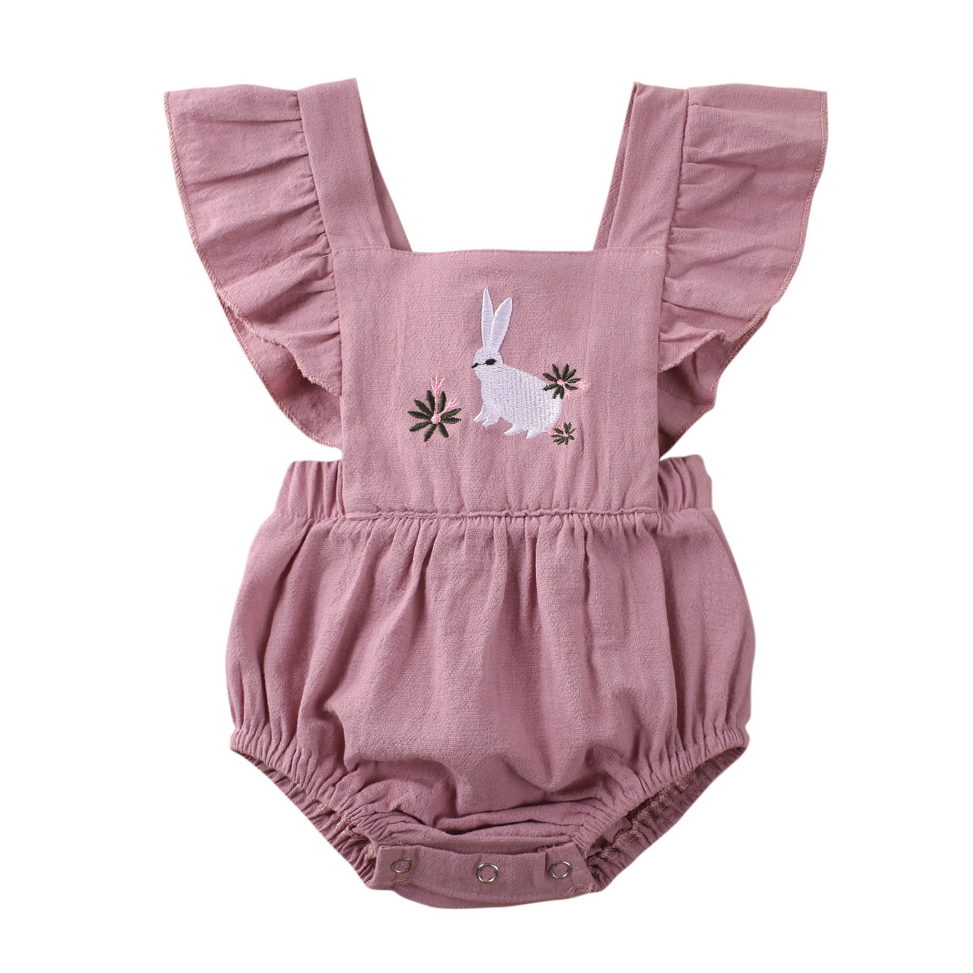 walmart baby girl rompers