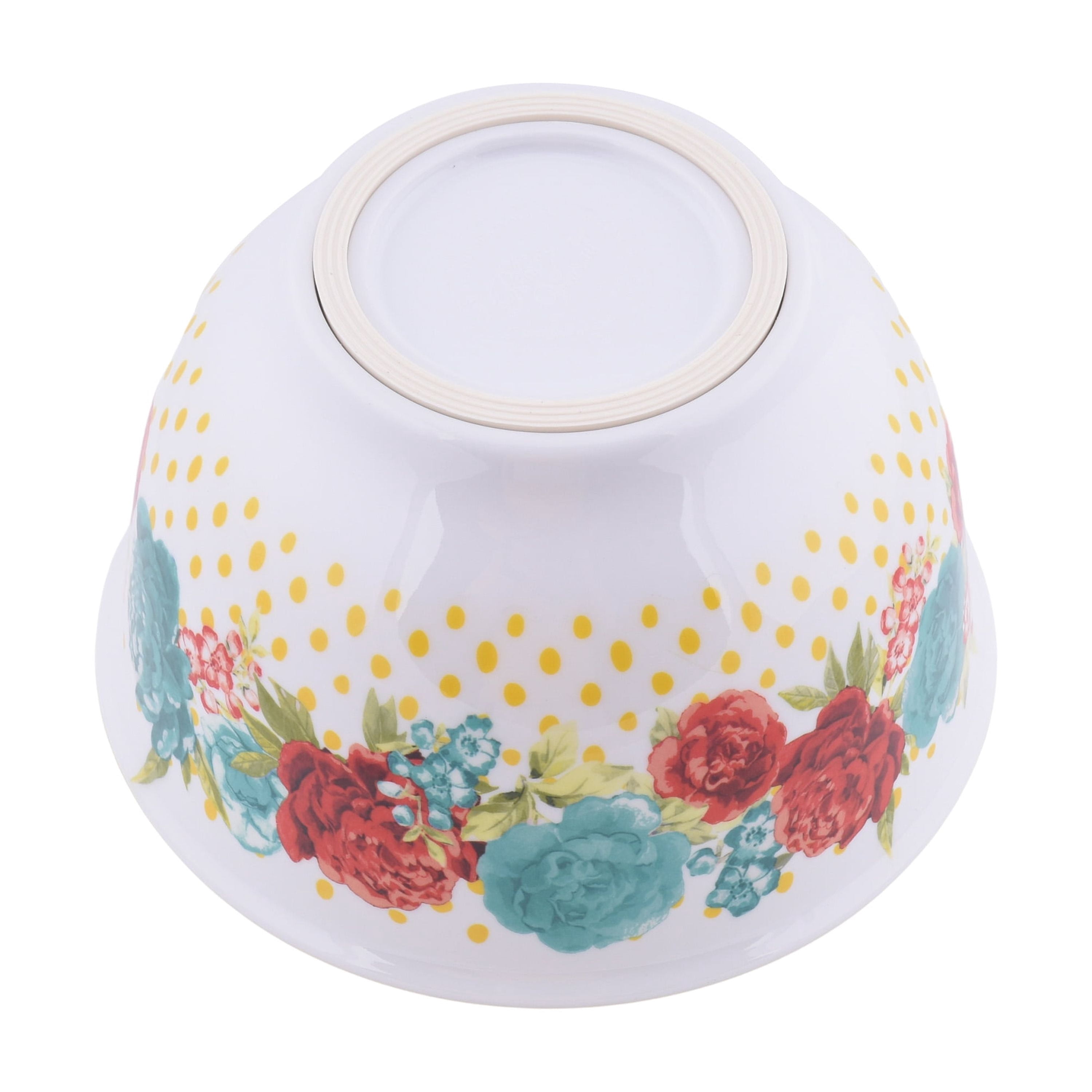 The Pioneer Woman Melamine Mixing Bowl Set, 10 Piece Set, Spring Bouquet