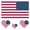A012- USA World Cup Face Tattoo, variant on Face Tattoo Sticker, Georgia 2026 , 1 Piece Waterproof, For Football Fans Bar Watching Game Event Decoration