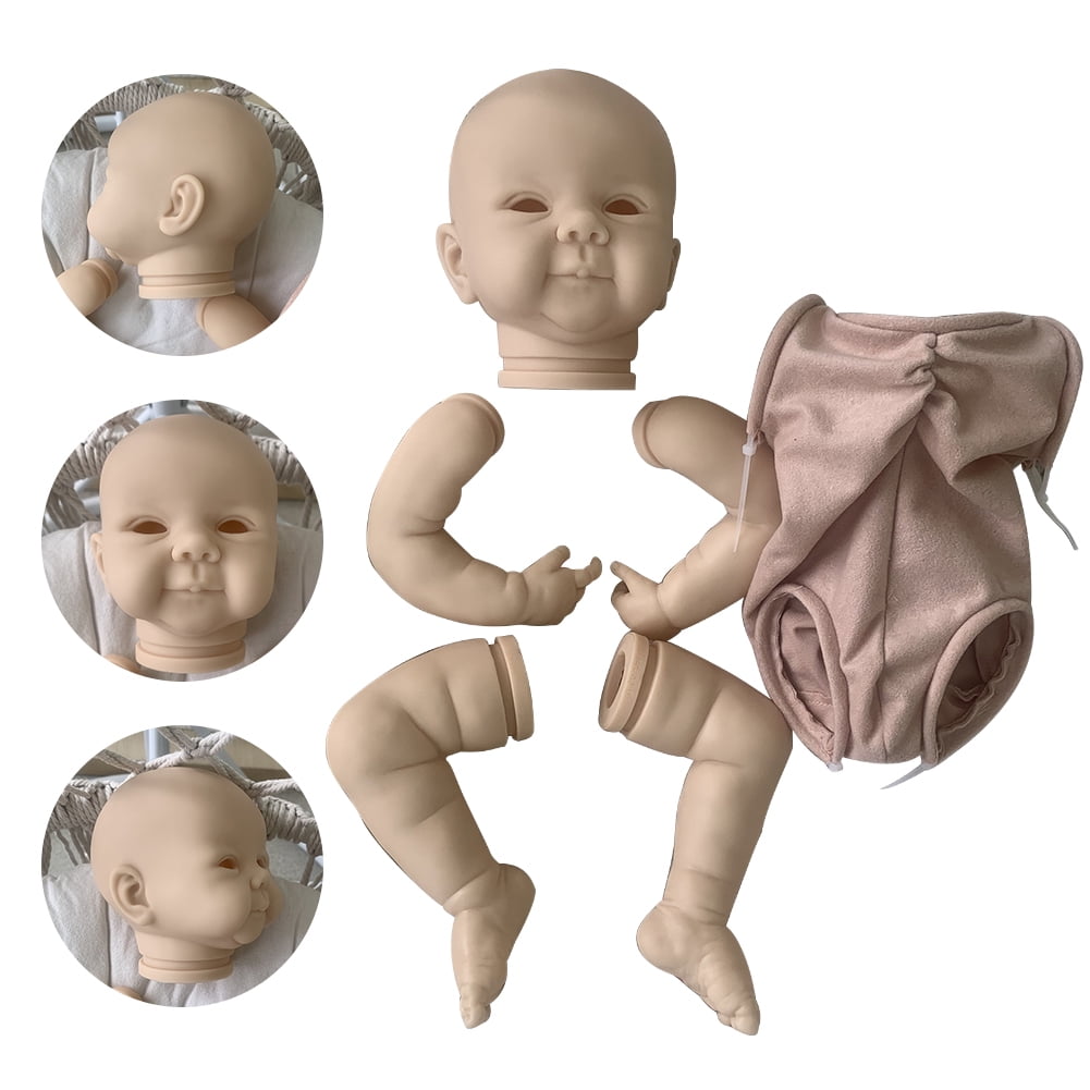 20inch Rosalie Arms DIY Legs Full Limbs Vinyl Soft Touch Reborn Baby Doll Kit 