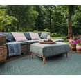 thumbnail image 4 of SAFAVIEH Courtyard Blair Geometric Indoor/Outdoor Area Rug, 9' x 12', Turquoise/Light Grey, 4 of 14