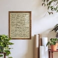 thumbnail image 6 of Vellum Songbook II -Framed Print w/glass-Walnut, 6 of 7