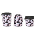 thumbnail image 2 of Jadyn Cosmetic Cinch Compact Travel Makeup Bag and Cosmetic Organizer (Marble Hex), 2 of 4