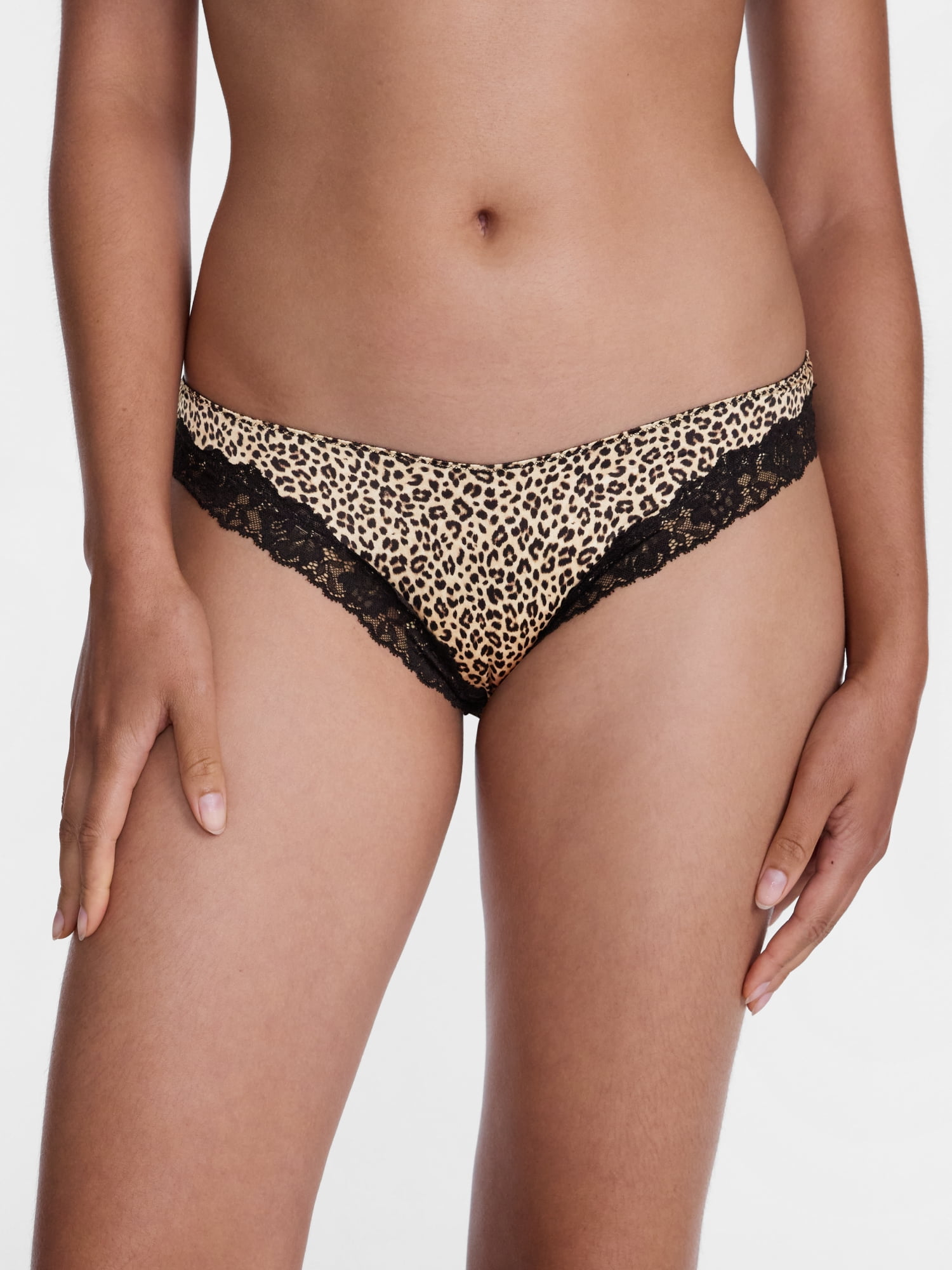 Joyspun Women's Shine & Lace Cheeky, 3-Pack, XS - XXXL