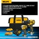thumbnail image 2 of Kit Taladro Percutor y Atornillador de Impacto 20V DeWalt, 2 of 8