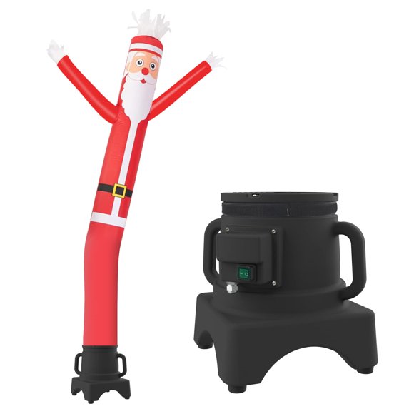 Mounto Bailarina Inflable De 8 Pies Con Soplador (Papá Noel)