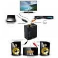 thumbnail image 2 of Signal Optical Coaxial Digital to Analog Audio Converter Adapter RCA L/R with Fiber Cable, 2 of 7