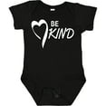 thumbnail image 3 of Inktastic Be Kind with Heart Ribbon in White Text Boys or Girls Baby Bodysuit, 3 of 5