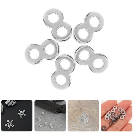 NIAIZEK Stainless Steel Furniture Fasteners 8-Figure Hardware Attachments for Assembly, and Stable,