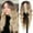 D, variant on Little Lace Gradual Color Long Curly Hair Wig with Natural Medium Part Wavy Synthetic Headwear for Women