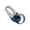 Blue, variant on Car Keychain Zinc Alloy Stainless Steel Keyring Rotating Fixed Ring System Car Interior Key Holder Anti-Corrosion Key Organizer